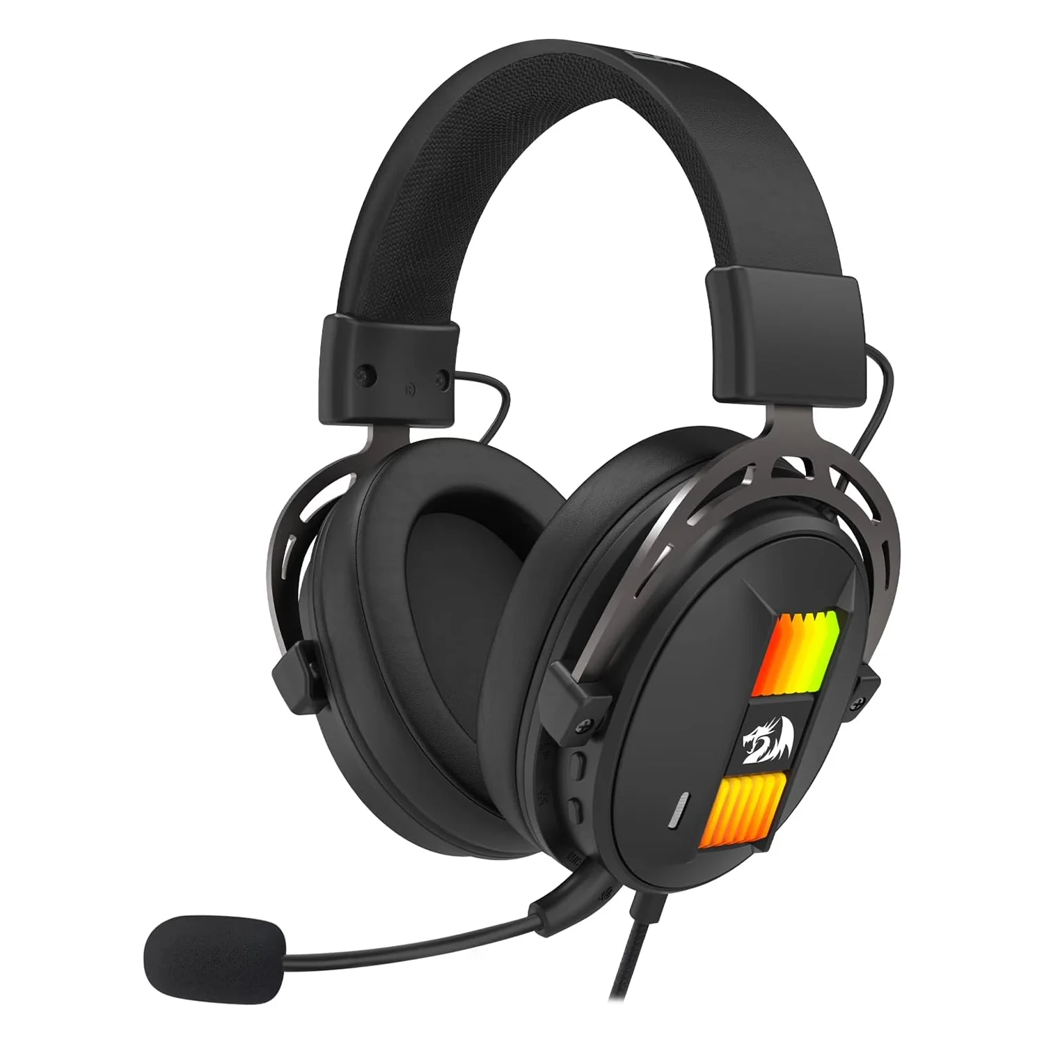 headset-gamer-redragon-sparda-h375-rgb-usb-preto-1295412-15485 Auriculares para juegos USB Redragon Sparda H375 RGB - Negro - Imagen 1