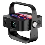 Proyector portátil Smartfy PG04B de 300 lúmenes, Full HD, bivoltaje - Negro