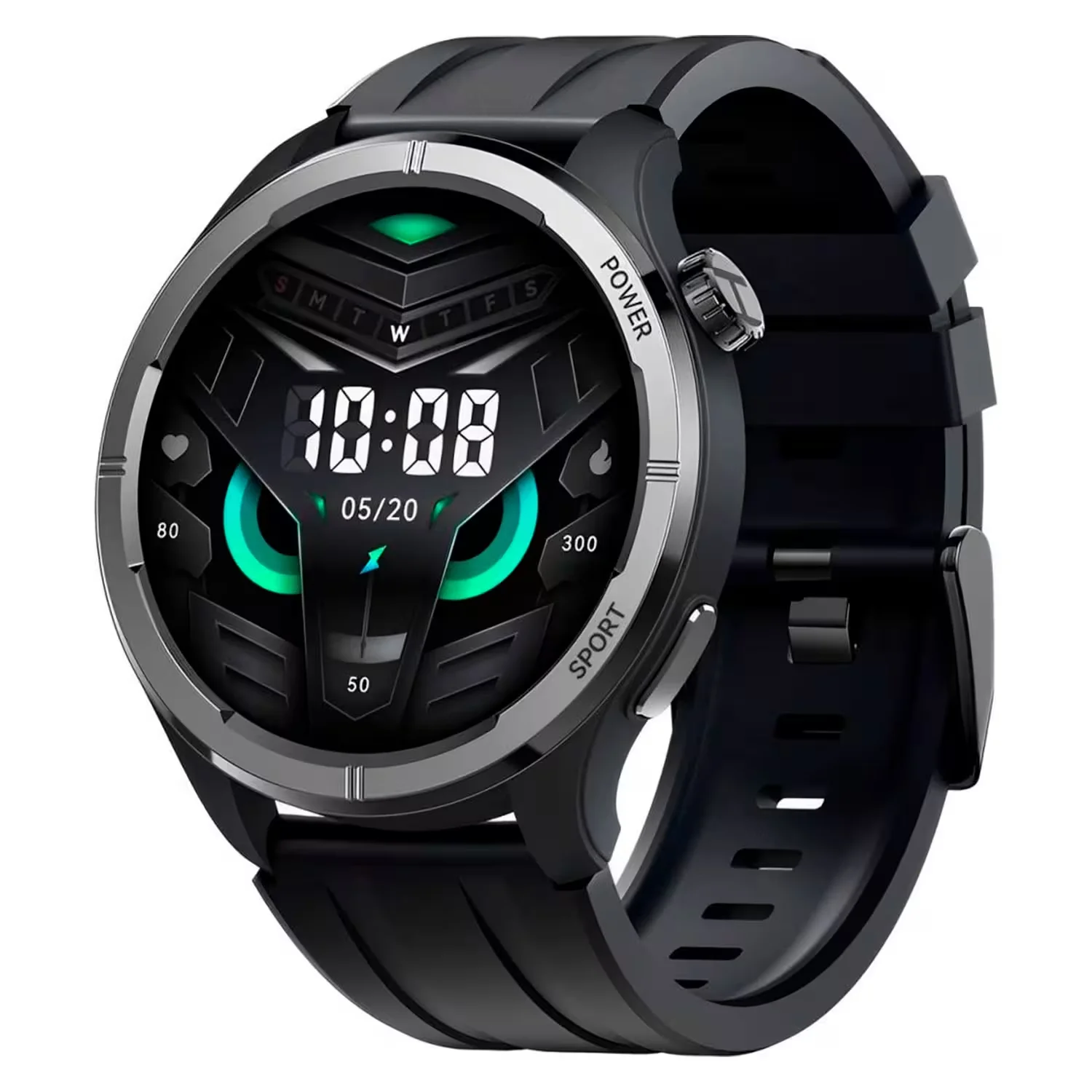 smartwatch-haylou-solar-neo-hf008-ls21-preto-1105766-10018 Reloj inteligente Haylou Solar Neo HF008 LS21 - Imagen 1