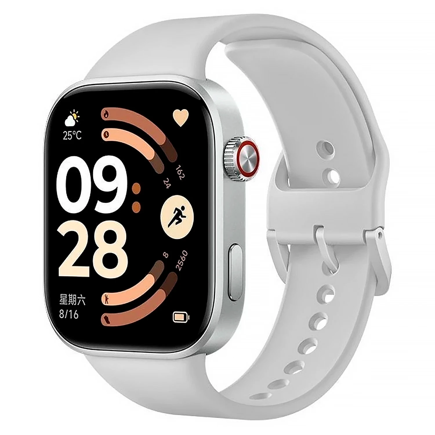 smartwatch-xiaomi-redmi-watch-6-bhr08cugl-prata-cinza-1356816-ujruk Reloj inteligente Xiaomi Redmi Watch 6 M2523W1 - Imagen 1